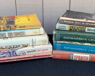 JB272Vintage Spanish Books  More