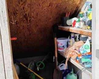 JB199Storage Tools And Garden Mystery Lot