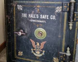 JB187HALLS SAFE CO. Safe