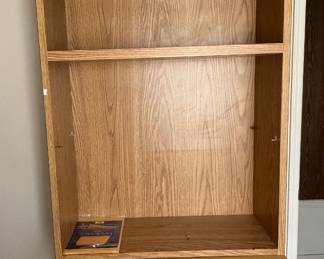 Mid-century modern style wood display cabinet
