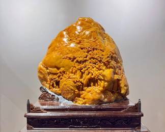 Lot 848 Shoushan Stone Mountain Carving