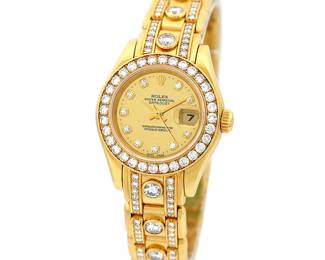 Lot865 Rolex Masterpiece with Diamonds