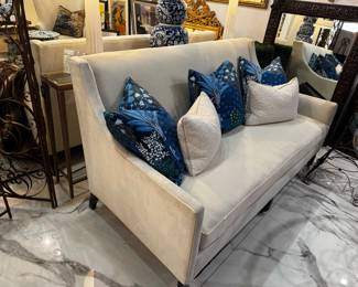 Custom Small Sofa, one of a pair