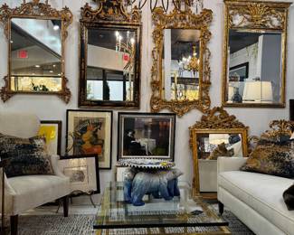 Many Decorative Mirrors