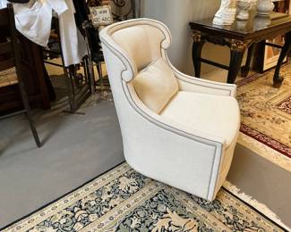 Tuileries Swivel Chair by Baker