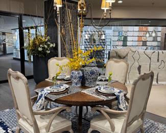 Set of eight Wm Schwitzer Dining Chairs