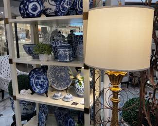 Blue and White Pieces