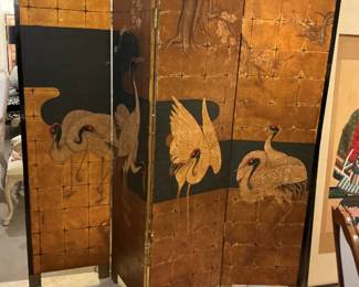 sian Four Panel Screen