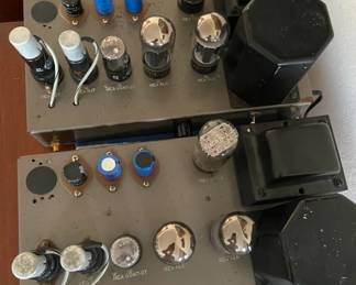 1949 RCA MI 9335 fully restored mono block amplifiers 