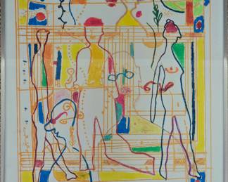 Robert Weil signed & numbered serigraph