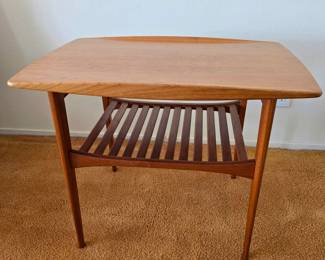 Gorgeous! Danish side table