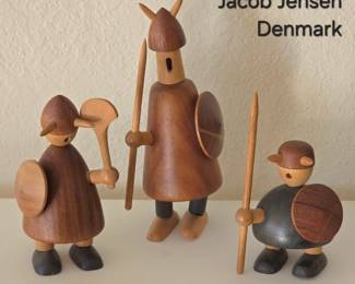 Vintage Jacob Jensen Denmark teak vikings