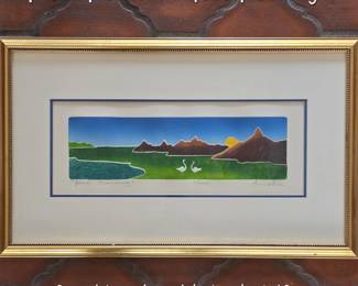 Misha Moracha "Good Morning" signed/numbered etching