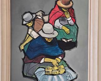 Original 1967 signed Gmo (Guillermo) Acevedo