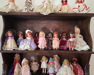 Porcelain Nancy Ann Storybook dolls