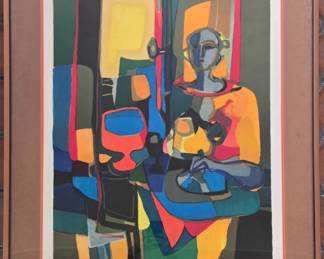 Marcel Mouly signed & numbered lithograph