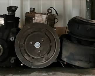Lot of 3 York Air Conditioning Compressors