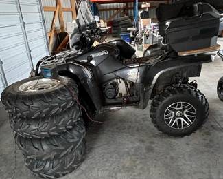Suzuki KingQuad Includes 4 Extra Tires