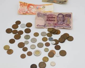 Foreign coins