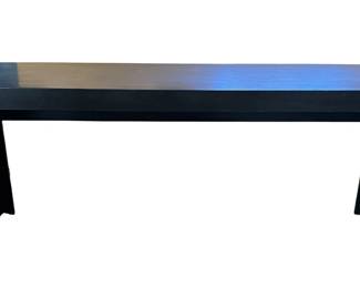 modern console table black