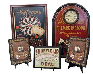 billiard signs