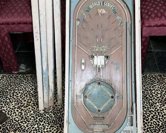 Baseball pinball 1930's
