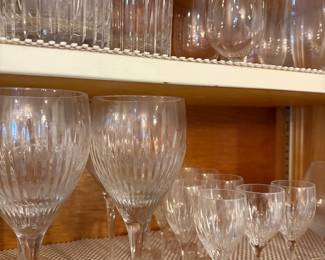 Crystal stemware