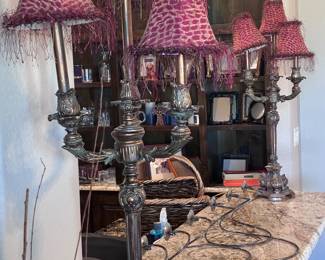 Matching table lamps