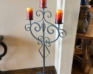 Floor standing candelabra