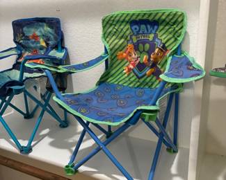 Child's folding chairs