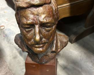 Thomas Bruno (New Orleans) sculpture of George Schmidt 