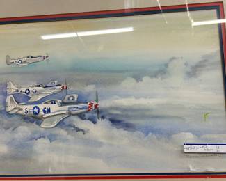 WW II painting by Geldmacher