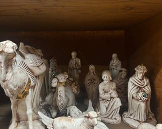 Nativity set
