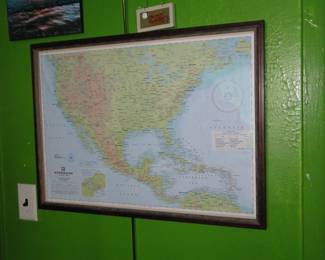 Norwegian Cruise map 