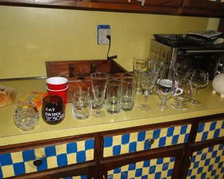 Misc. Glassware, Kitchenware