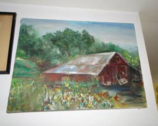 Barn Painting