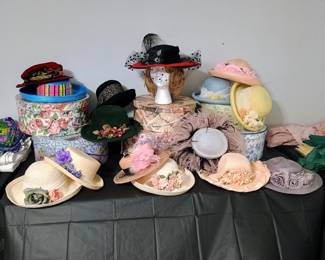 Look at all the hats