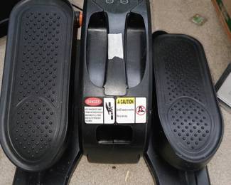 Elliptical while sitting 