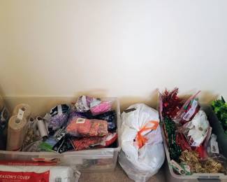 Lots of decor in this room