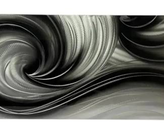 Ocean Dance by Lubo Naydenor, Aluminum Wave Artwork 5ft x 2ft