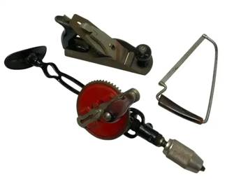 Vintage Craftsman Eggbeater Drill and More Hand Tools