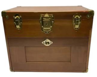 U.S.A. Excelsior Wood Tool Chest