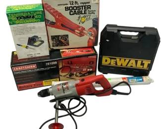DeWalt  Milwaukee Drills More Tools