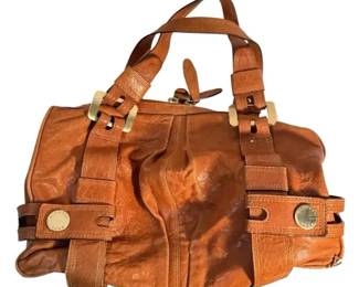 Michael Kors Brown Leather Bag w COA