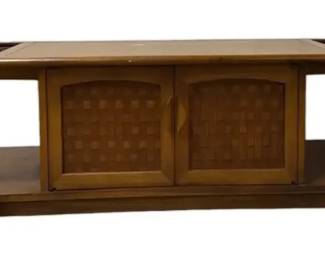 MCM Wooden Console Table