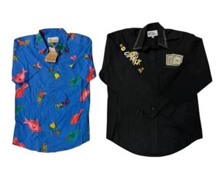 Two Button Up, Decorative Shirts