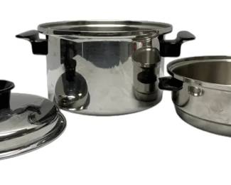 Chefs Ware by Towncraft Pot w Steamer  Lid