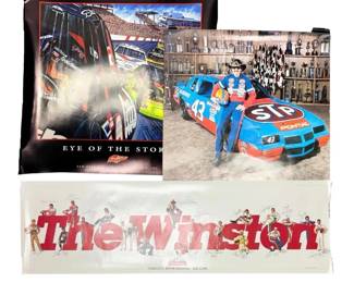 Signed NASCAR Poster And More Racing Posters