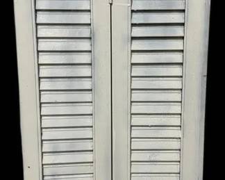 36x14.5 White Shutters