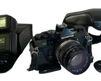 Olympus OM2 Camera And More